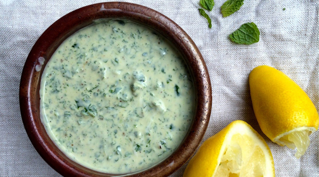 BLACK GARLIC YOGHURT SAUCE