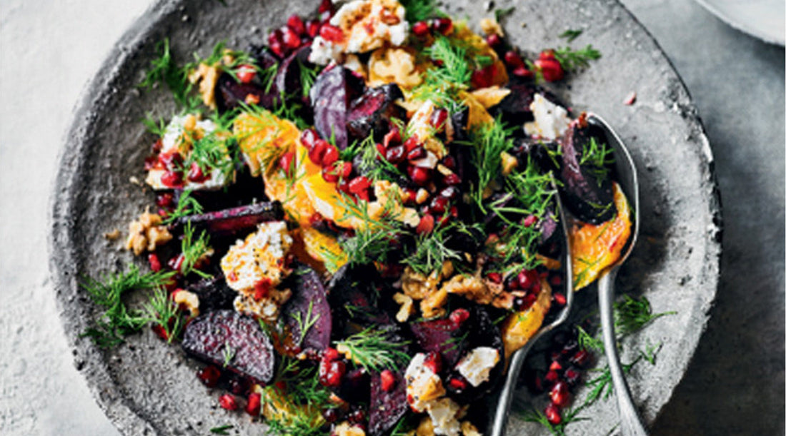 POMEGRANATE MOLASSES & ROAST BEETROOT WITH ORANGES