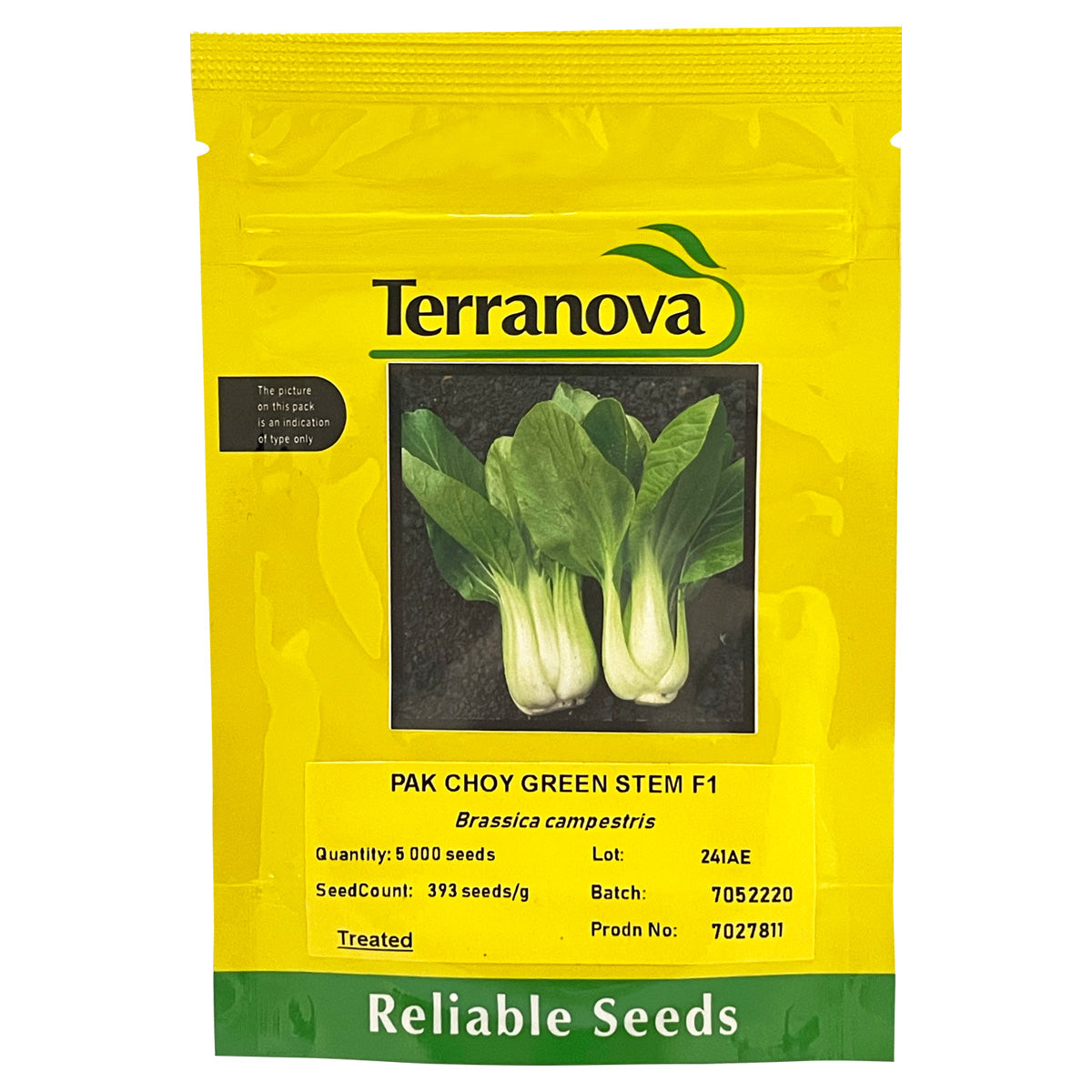 Terra Nova Pak Choy Green Stem F1