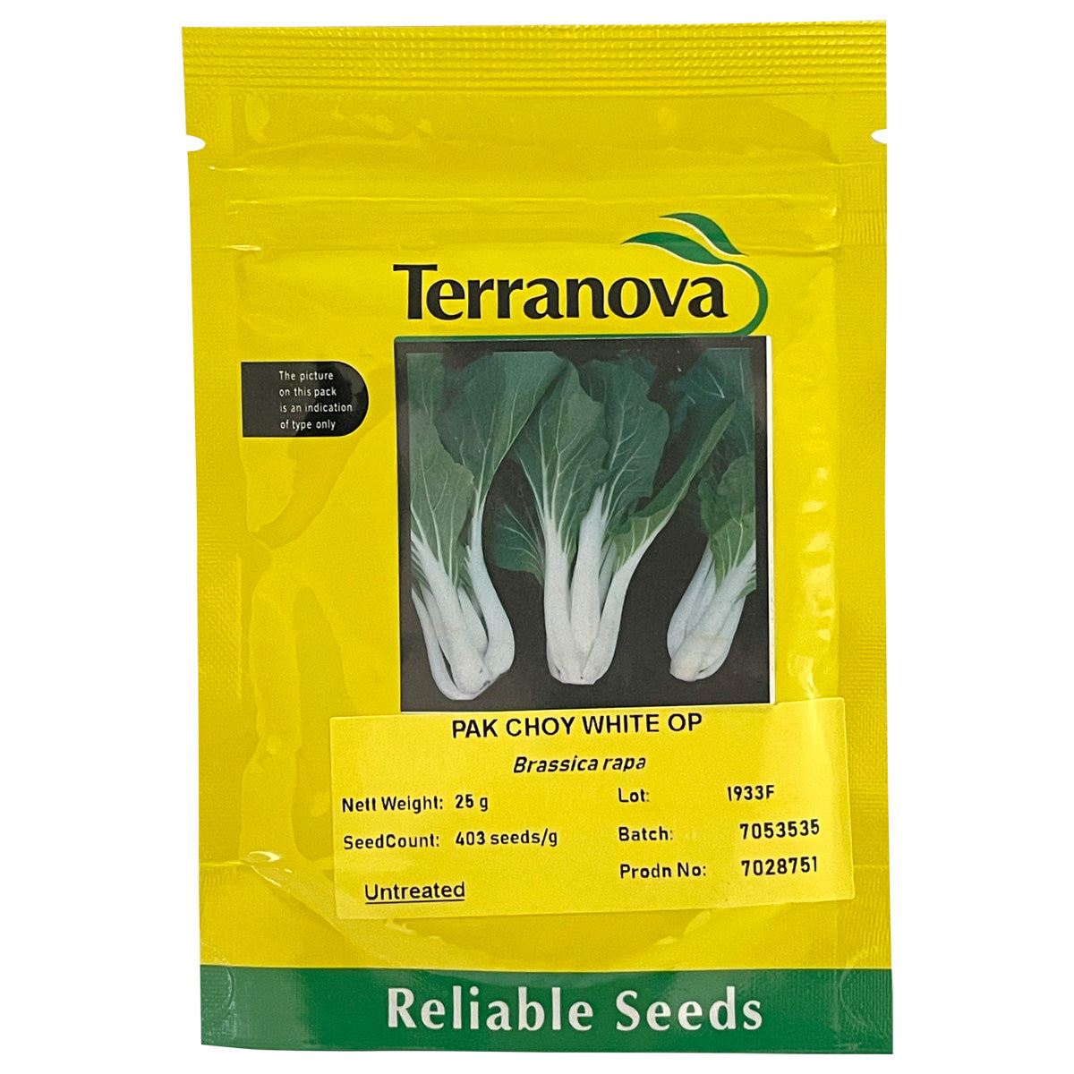 Terra Nova Pak Choy White OP
